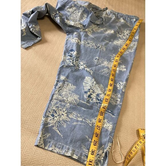 Vintage Capacity Hawaiian Print Culottes Capris S - Picture 6 of 11
